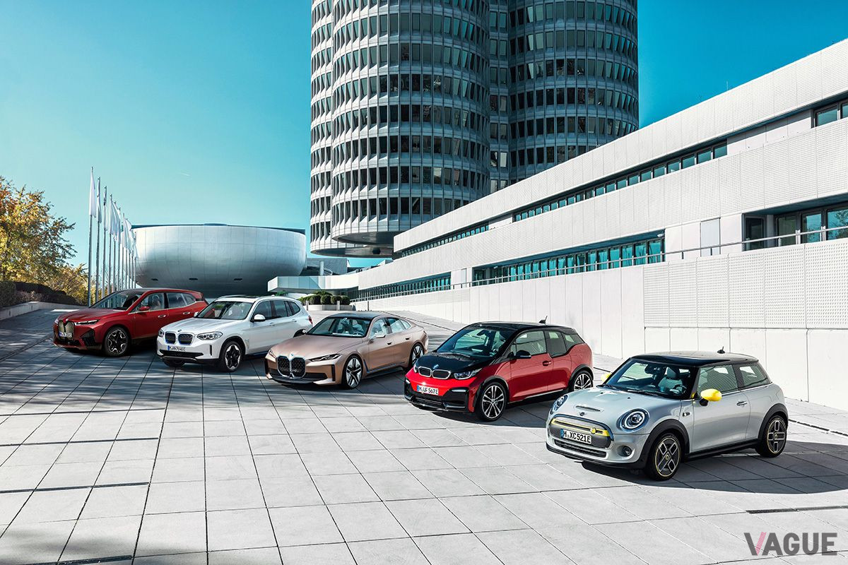 BMWグループのEVラインナップ