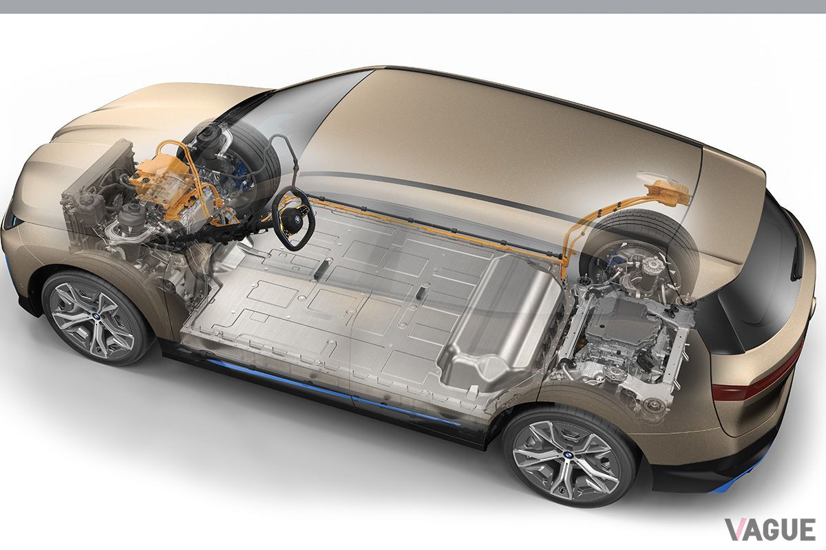BMW「iX」のバッテリーパック