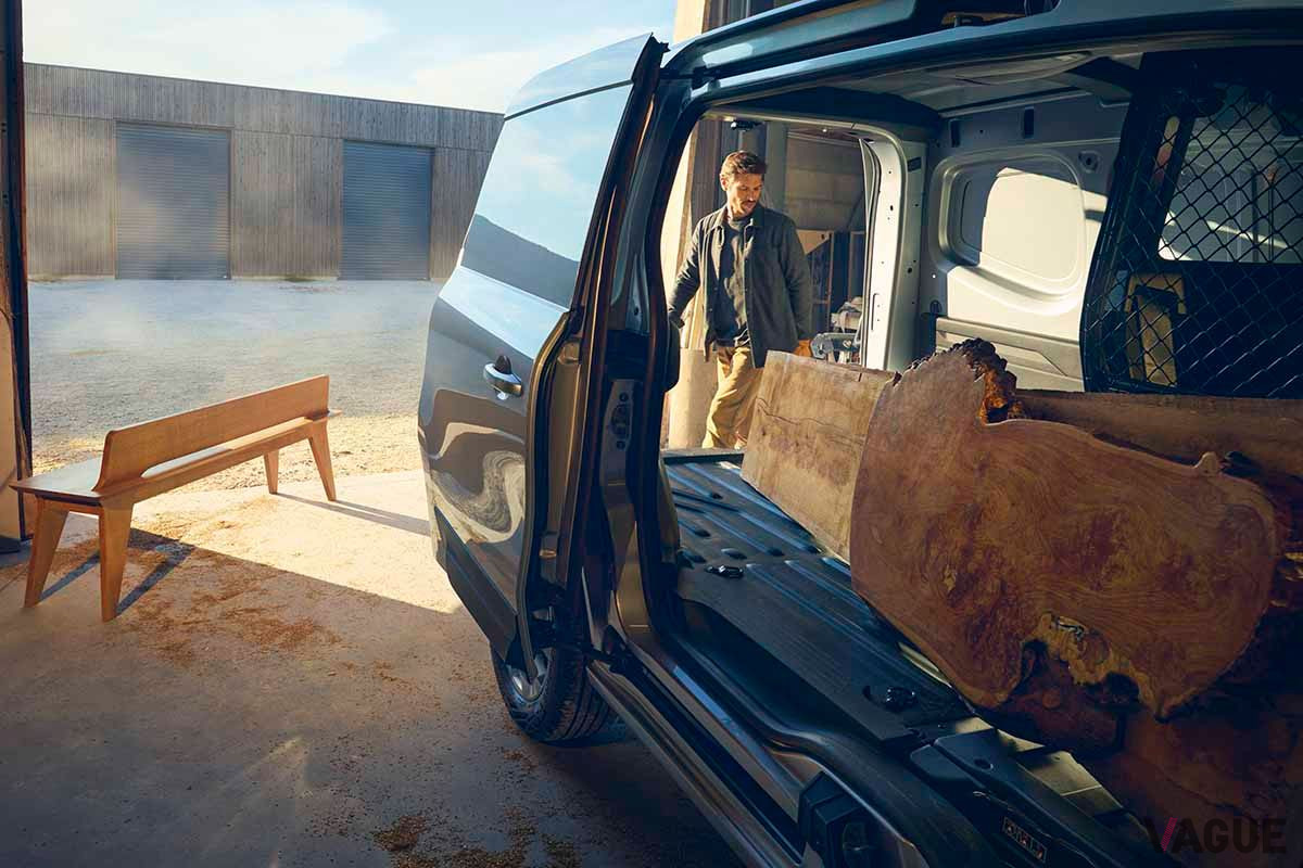 ルノー新型「カングーバン」のインテリア