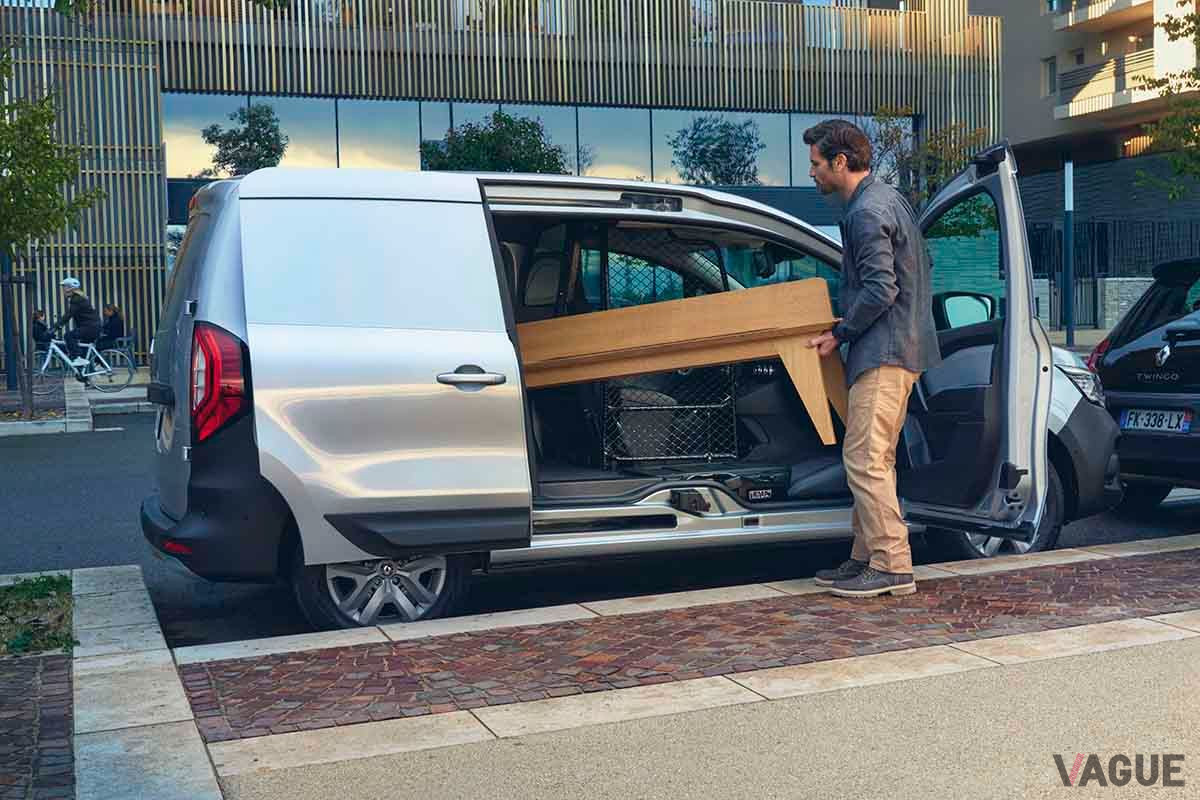 ルノー新型「カングーバン」のインテリア