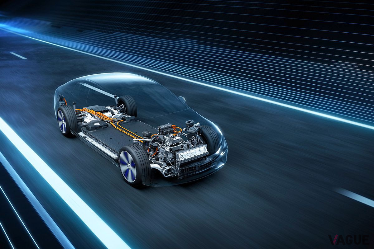 メルセデス・ベンツ新型「EQS」のバッテリー
