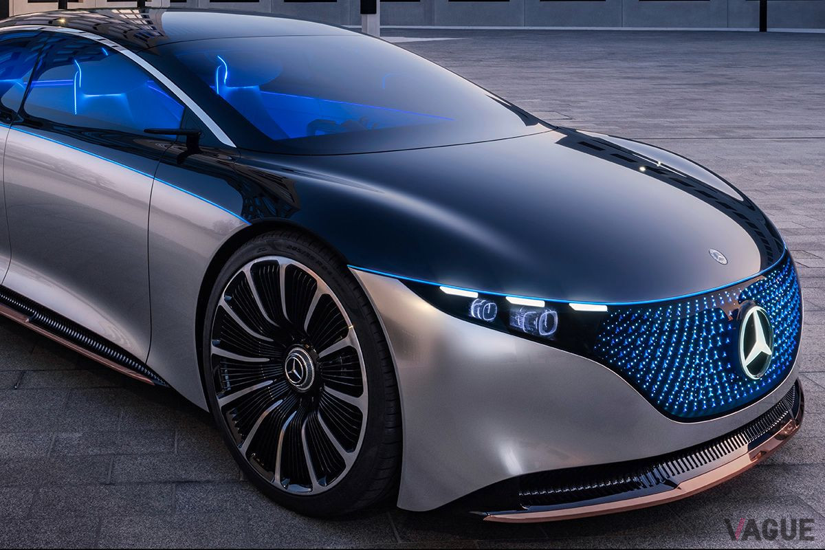 2019年のフランクフルトモーターショー（IAA）で登場した「VISION EQS」
