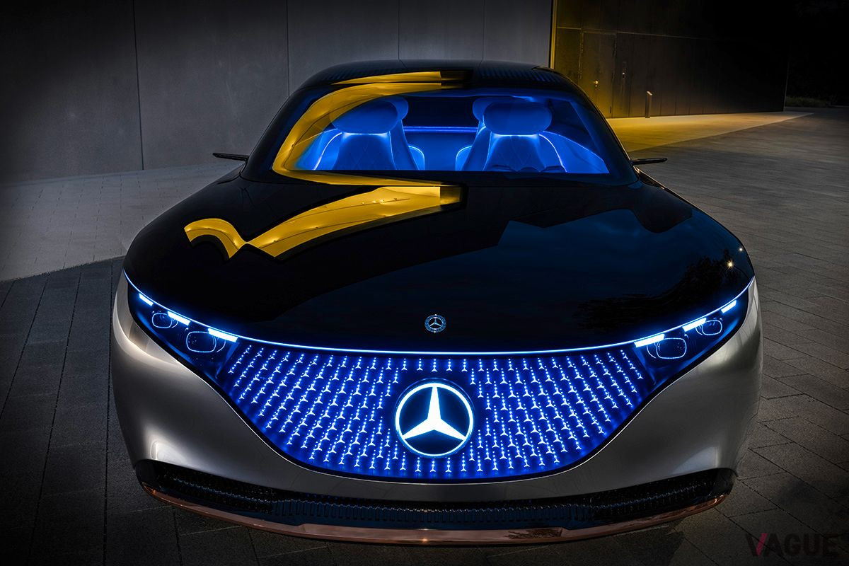 2019年のフランクフルトモーターショー（IAA）で登場した「VISION EQS」