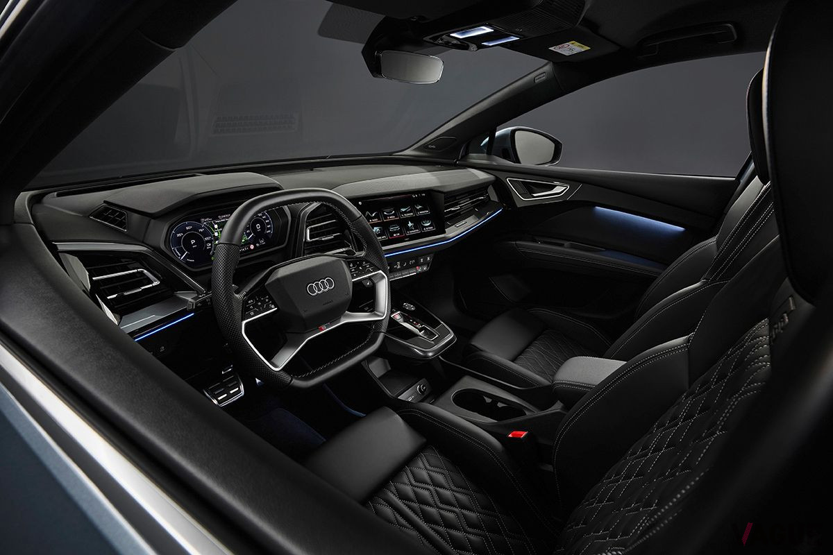 アウディの新型EV「Q4 e-tron」のインテリア