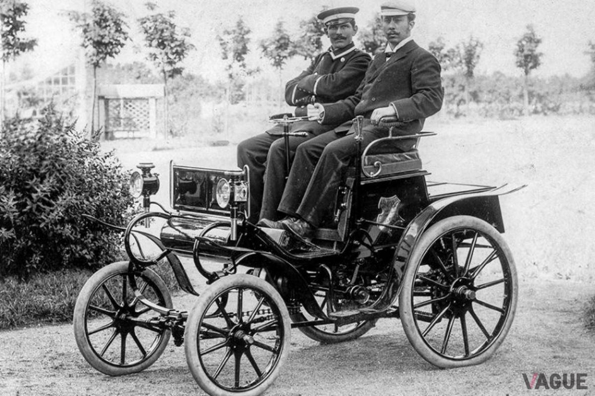 1899年にオペルがはじめて製造した自動車、パテントモーターヴァーゲン「システム・ルッツマン」