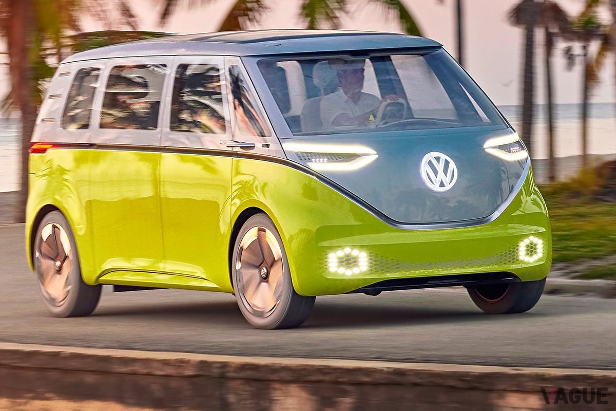VW「ID.BUZZ」コンセプトの走り