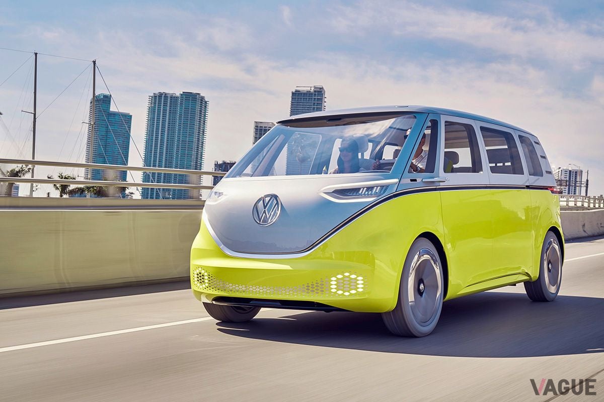 VW「ID.BUZZ」コンセプトの走り