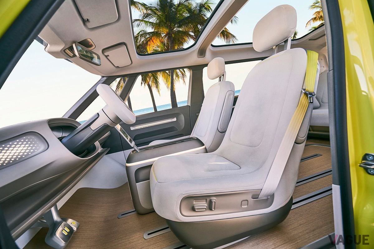 VW「ID.BUZZ」コンセプトのフロントシート