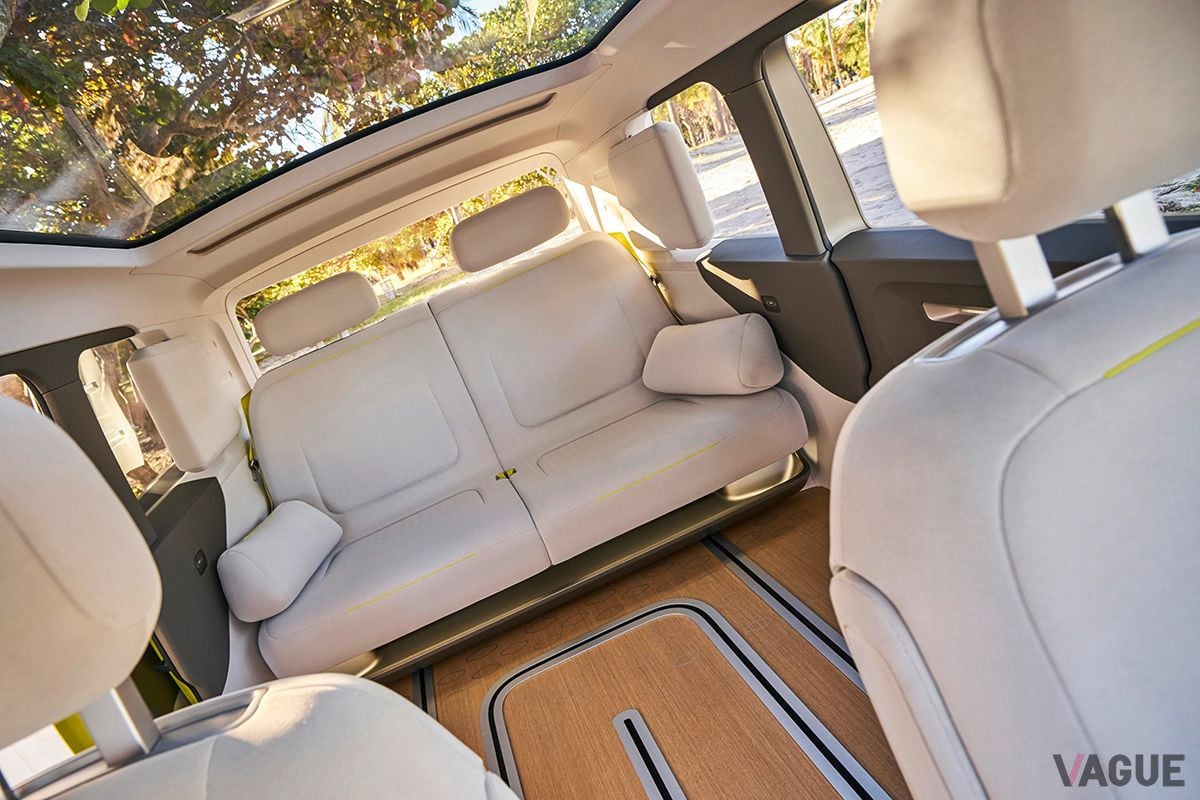 VW「ID.BUZZ」コンセプトの室内
