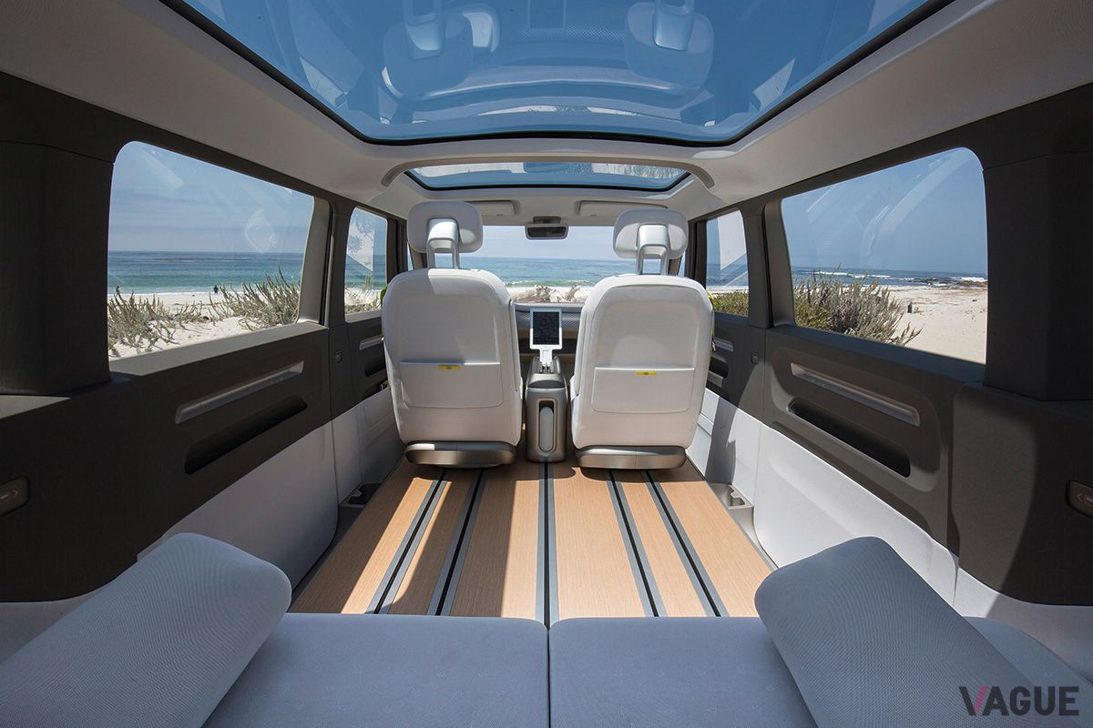VW「ID.BUZZ」コンセプトの室内