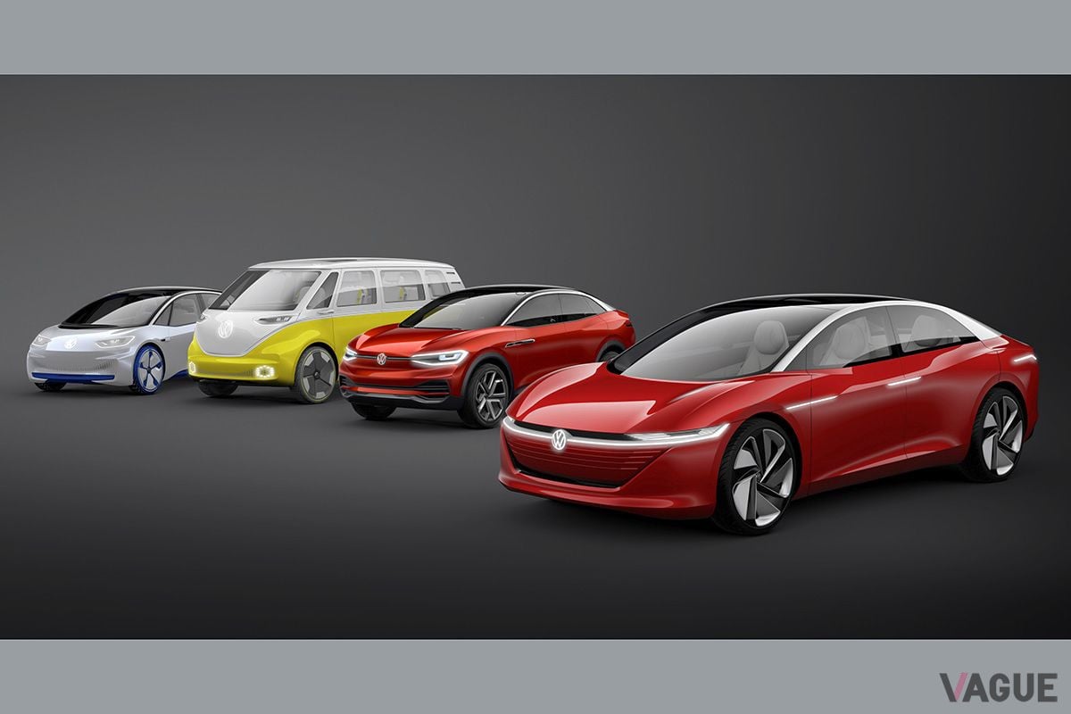VWの電気自動車「ID.」シリーズ