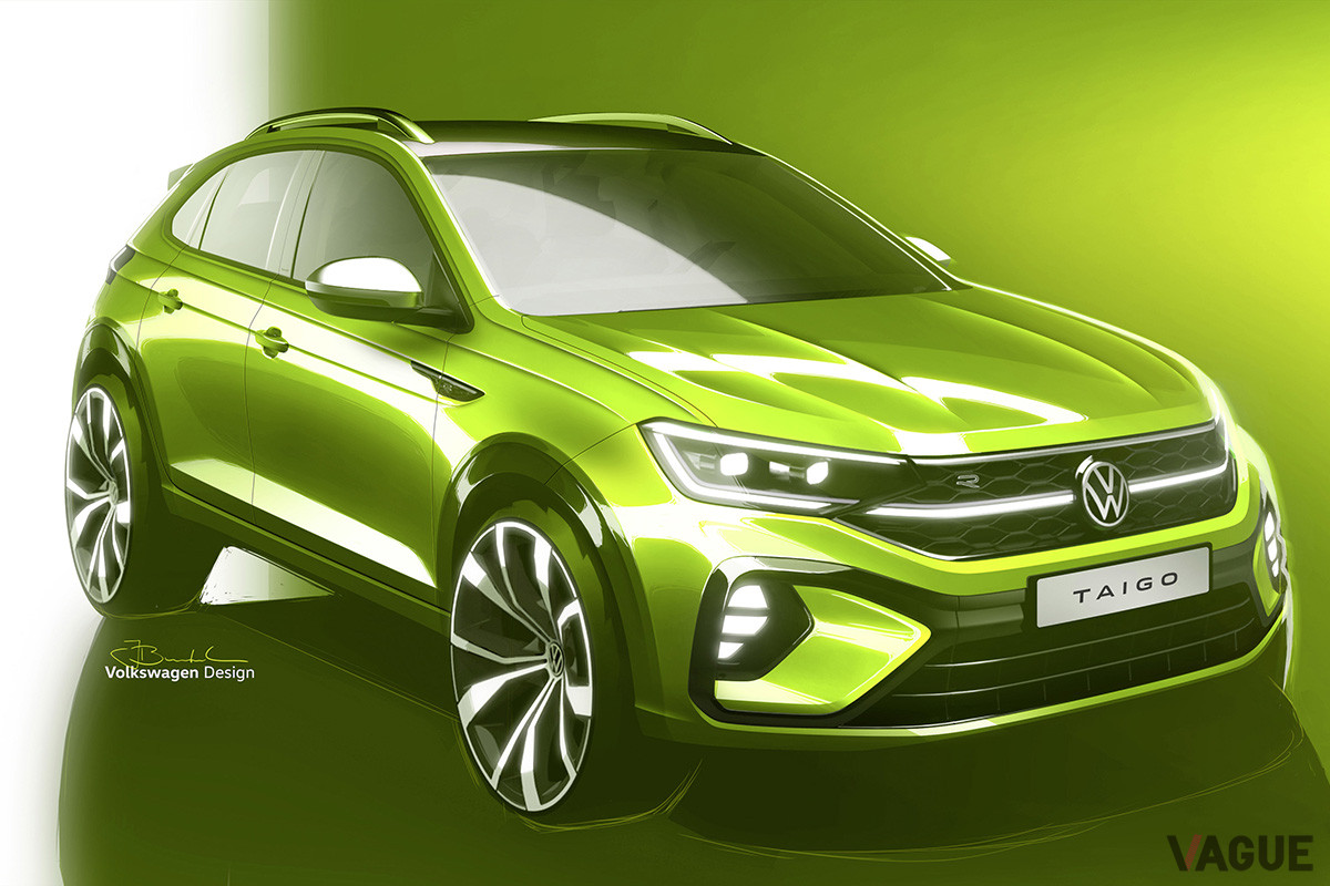 VWの新型SUV「タイゴ」のイメージイラスト
