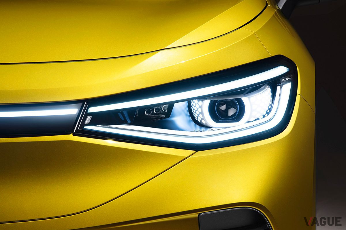 VW「ID.4」のマトリクスLEDヘッドライト