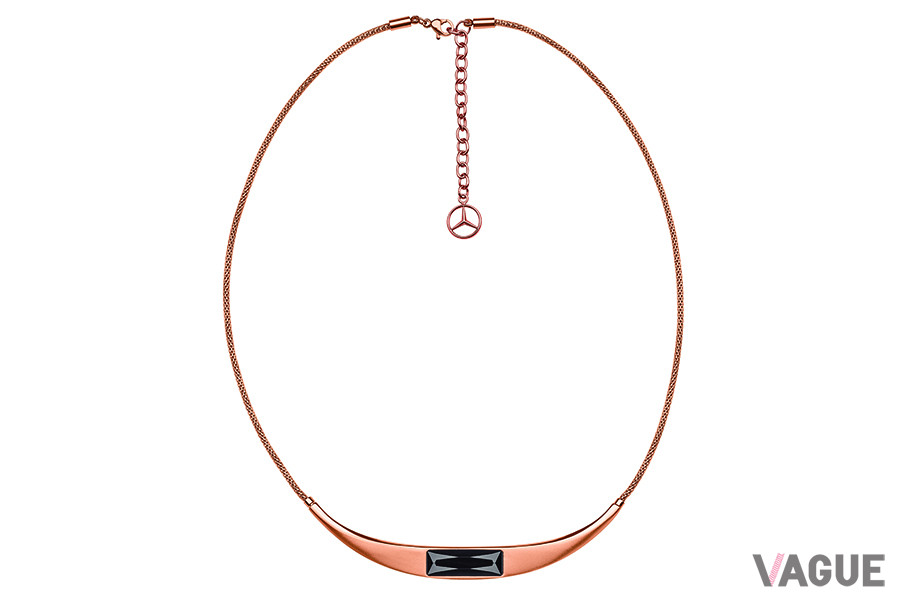 スワロフスキー ネックレス ピンクゴールド