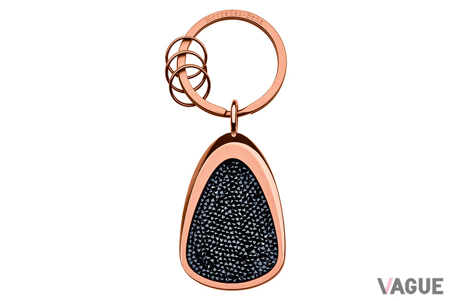 スワロフスキー キーリング ピンクゴールド