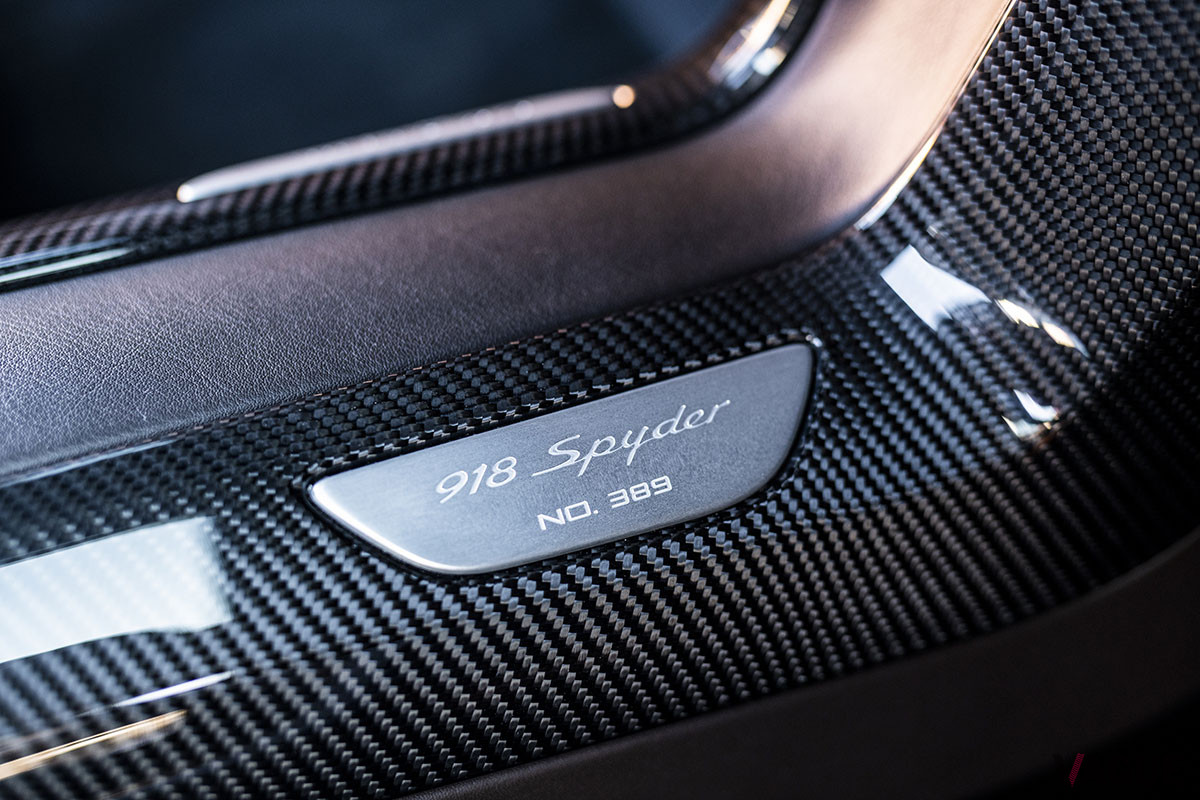 最高ビッドはおよそ1億600万円だったポルシェ「918スパイダー」（C）2021 Courtesy of RM Sotheby's