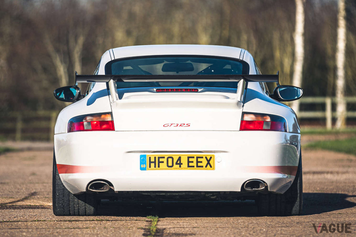 約1730万−1960万円の予想落札価格が提示されているポルシェ「911 GT3 RS」（996型）（C）Silverstone Auctions Limited 2021