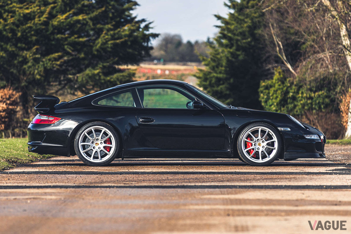 約980万−1130万円の予想落札価格が提示されているポルシェ「911 GT3」（997型）（C）Silverstone Auctions Limited 2021