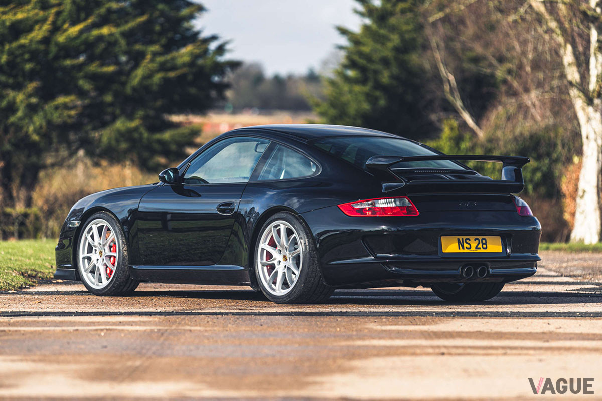 約980万−1130万円の予想落札価格が提示されているポルシェ「911 GT3」（997型）（C）Silverstone Auctions Limited 2021