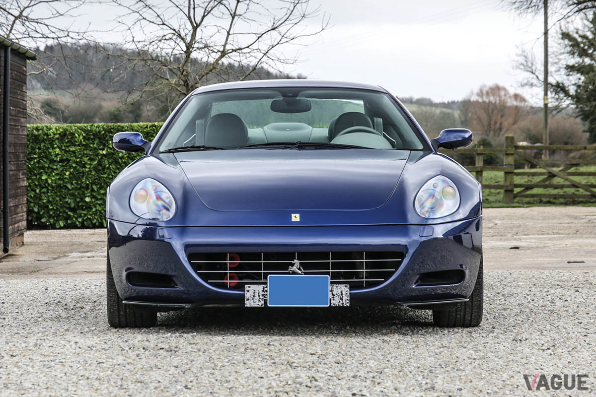 約854万円で落札となったフェラーリ「612 スカリエッティ」（C）2020 Courtesy of RM Sotheby's