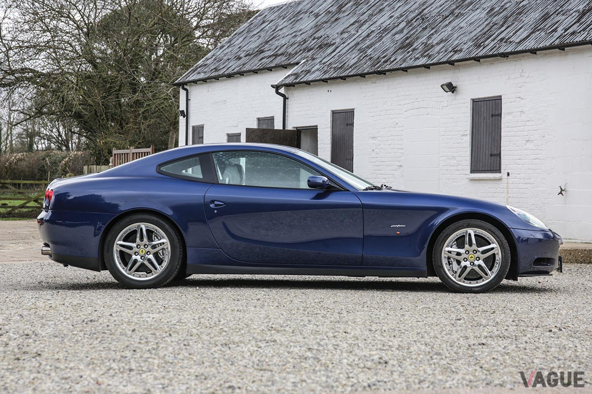 約854万円で落札となったフェラーリ「612 スカリエッティ」（C）2020 Courtesy of RM Sotheby's