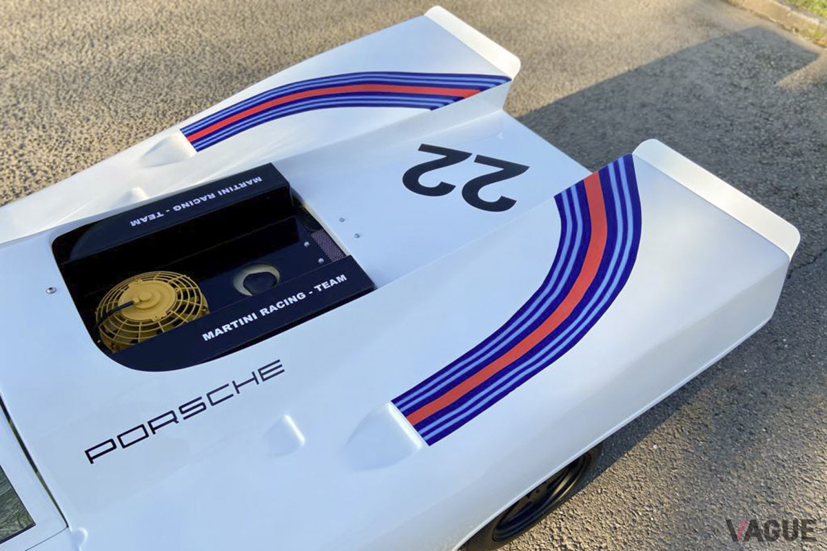 約230万−300万の予想落札価格がついたポルシェ「917」のチルドレン・カー（C）2021 Courtesy of RM Sotheby's