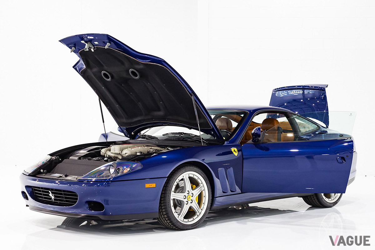 約1370万円で落札されたフェラーリ「575Mマラネロ」（C）2021 Courtesy of RM Sotheby's