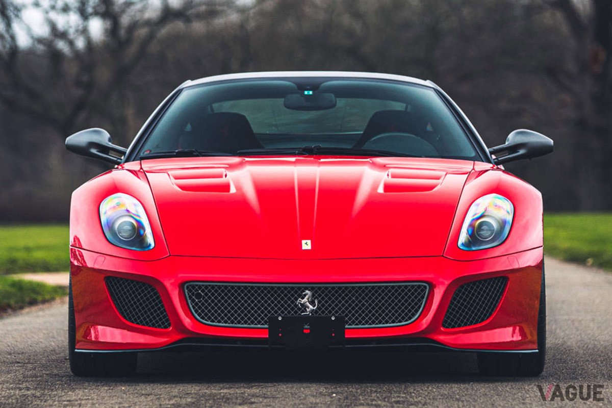 約6130万円で落札された左ハンドル仕様のフェラーリ「599 GTO」（C）Silverstone Auctions Limited 2021
