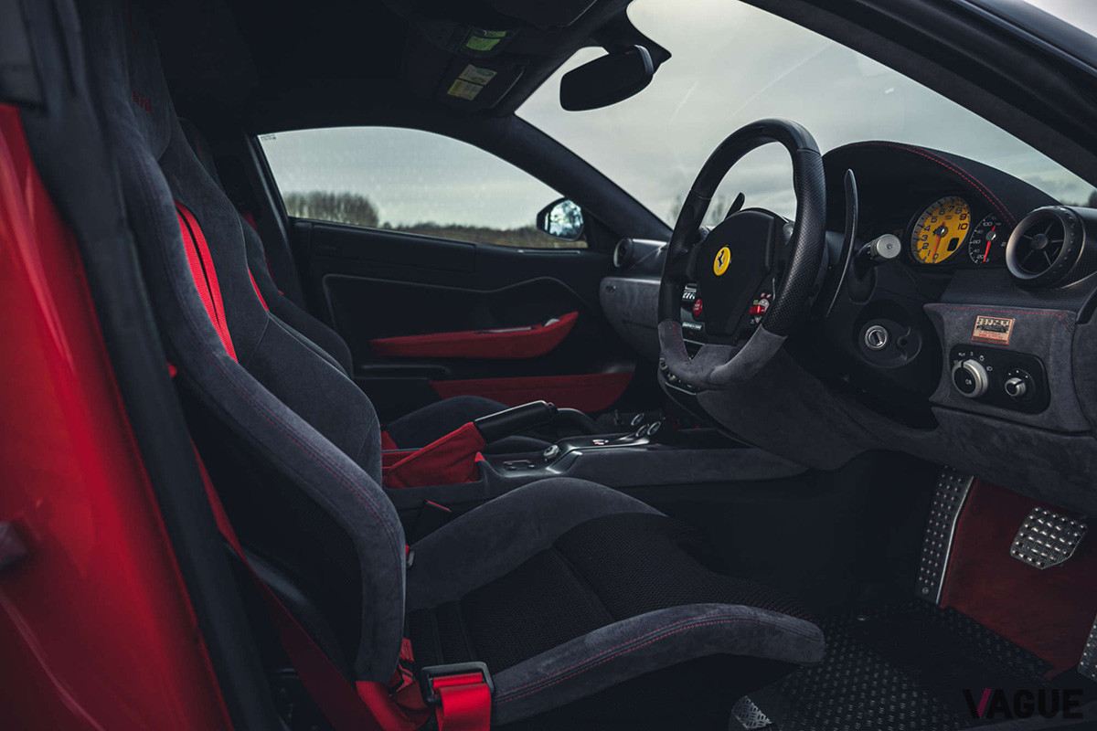 約7550万円で落札された右ハンドル仕様のフェラーリ「599 GTO」（C）Silverstone Auctions Limited 2021
