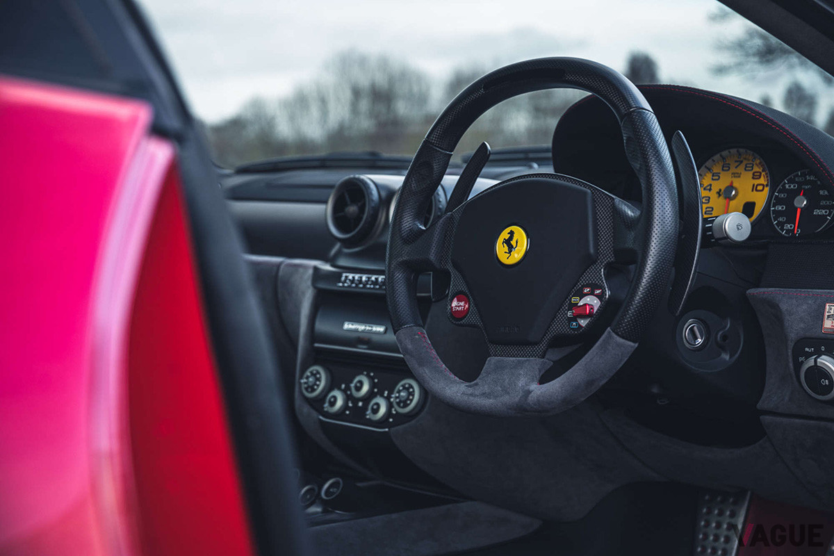 約7550万円で落札された右ハンドル仕様のフェラーリ「599 GTO」（C）Silverstone Auctions Limited 2021