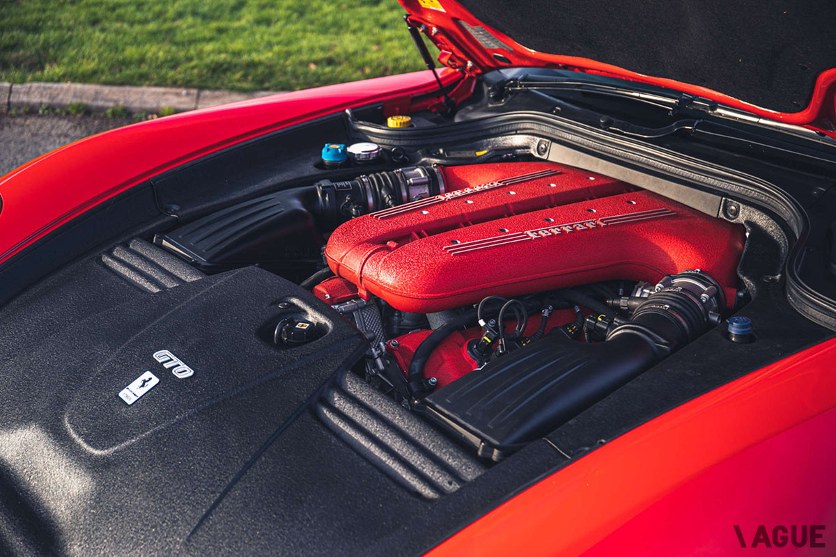 約7550万円で落札された右ハンドル仕様のフェラーリ「599 GTO」（C）Silverstone Auctions Limited 2021