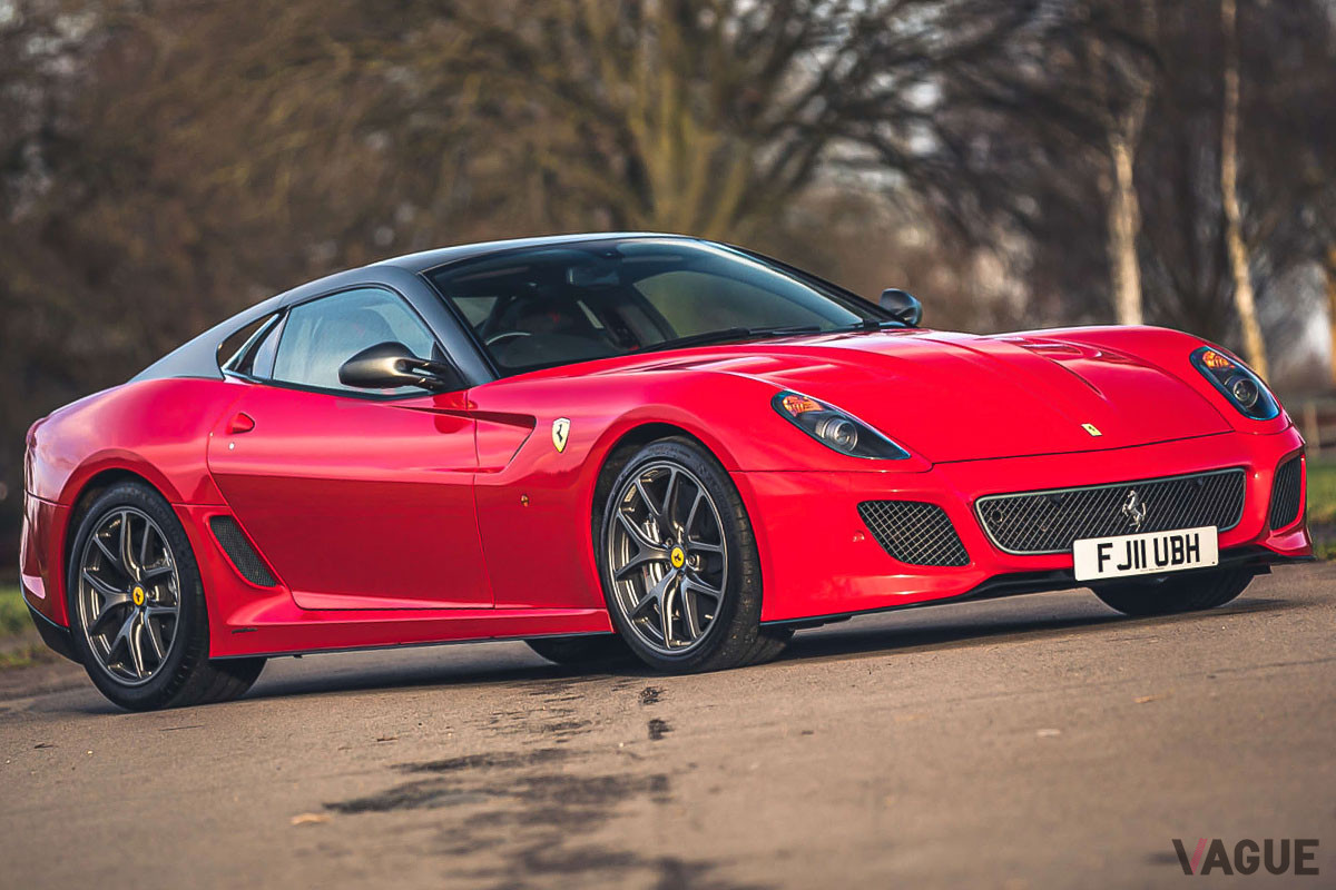 通称レッドブックも取得している右ハンドル仕様のフェラーリ「599 GTO」（C）Silverstone Auctions Limited 2021
