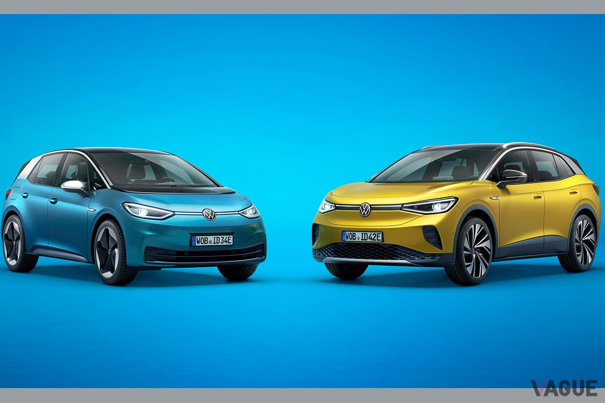 VWのEV「ID.3」と「ID.4」