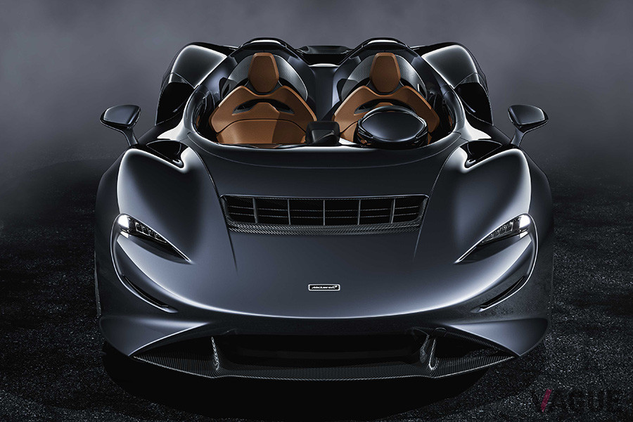 マクラーレン「エルバ」のフロント。2シーターのモデルとなる
