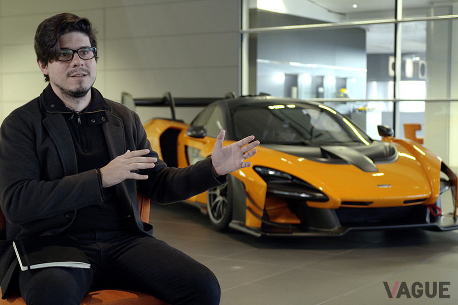マクラーレン「セナGTR」とエステパン・パラッツォ