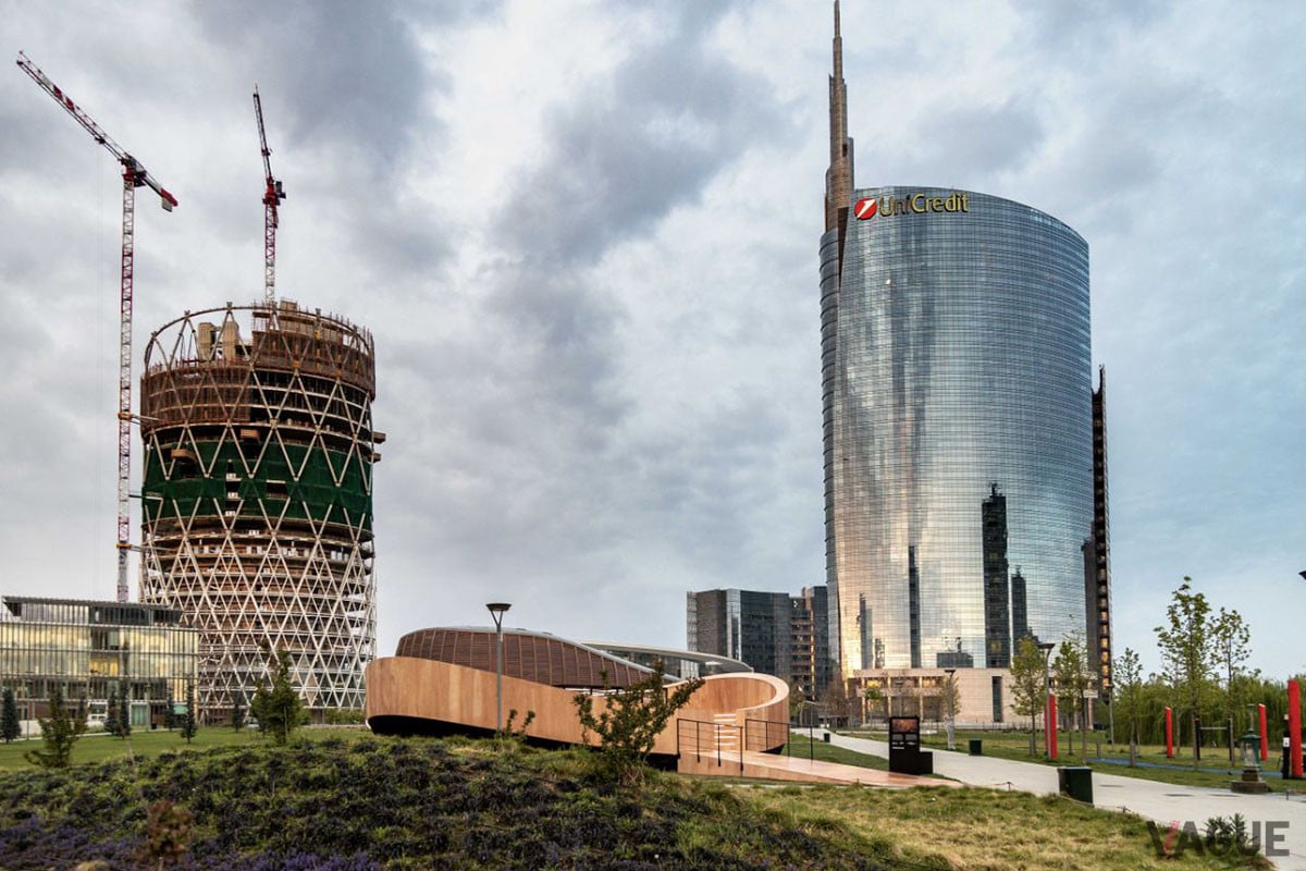 ミラノ市が都市開発にもっとも力を入れているPorta Nuova地区