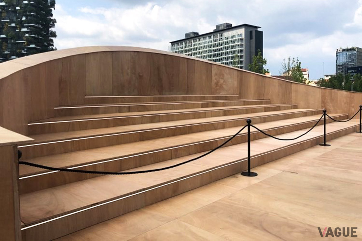 アウディ「Q4 50 e−tronクワトロ」の展示は1日のみだった