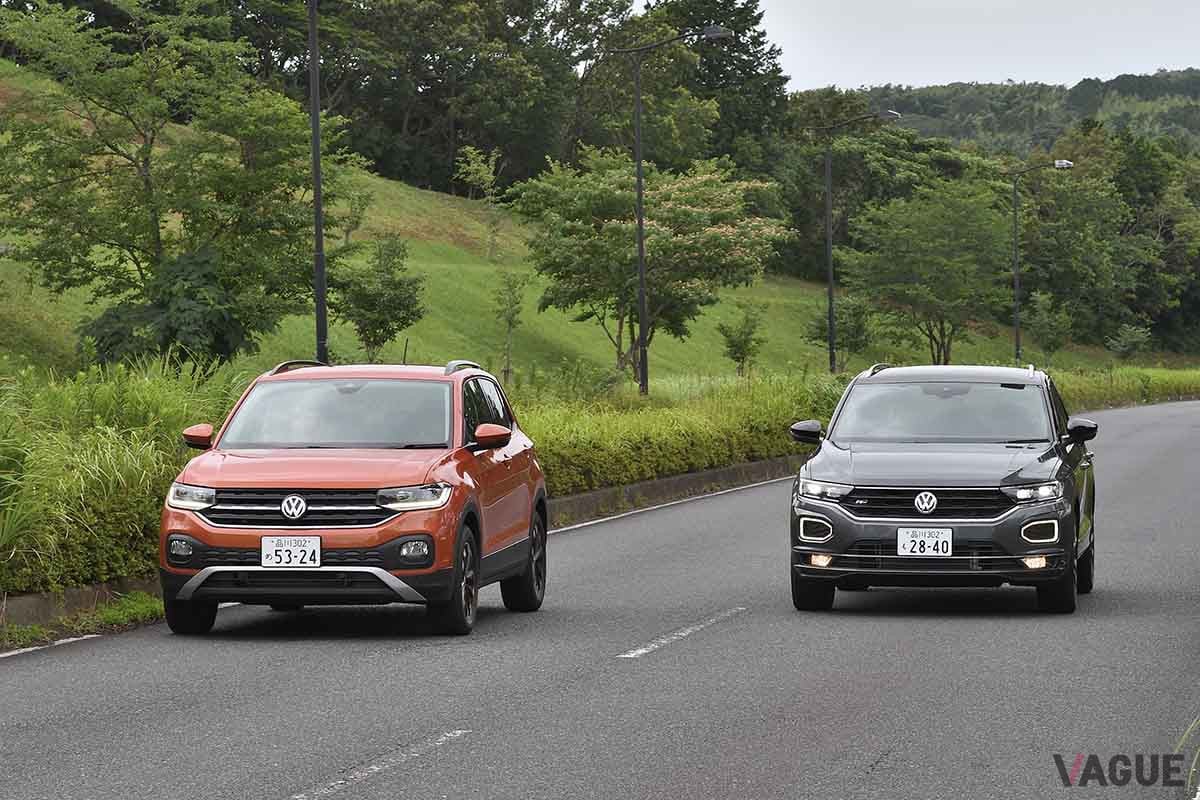 2020年に日本上陸を果たしたVW「T-クロス」と「T-Roc」
