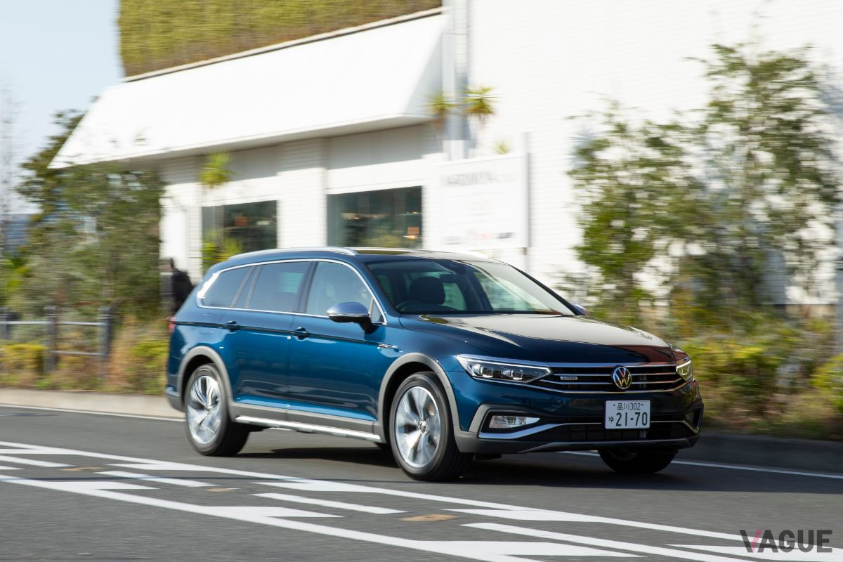 VW改良新型「パサートオールトラック」の走り