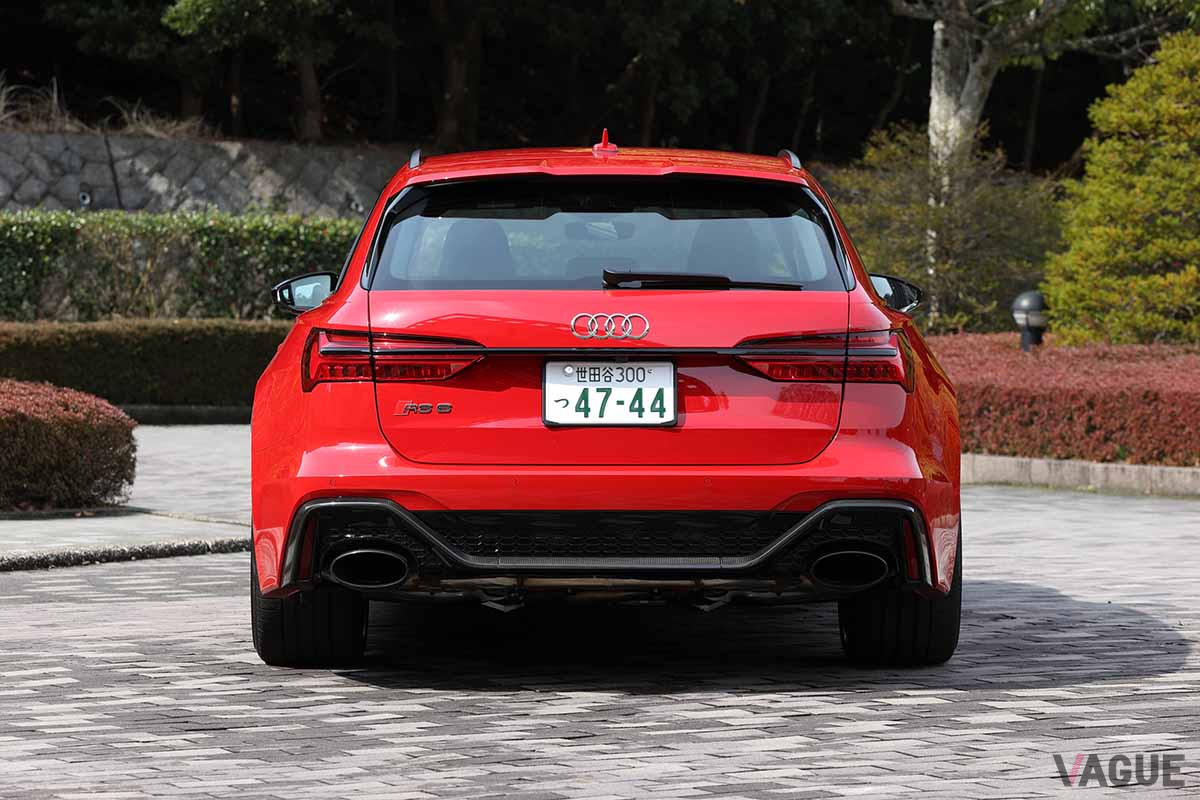 アウディ改良新型「RS6アバント」