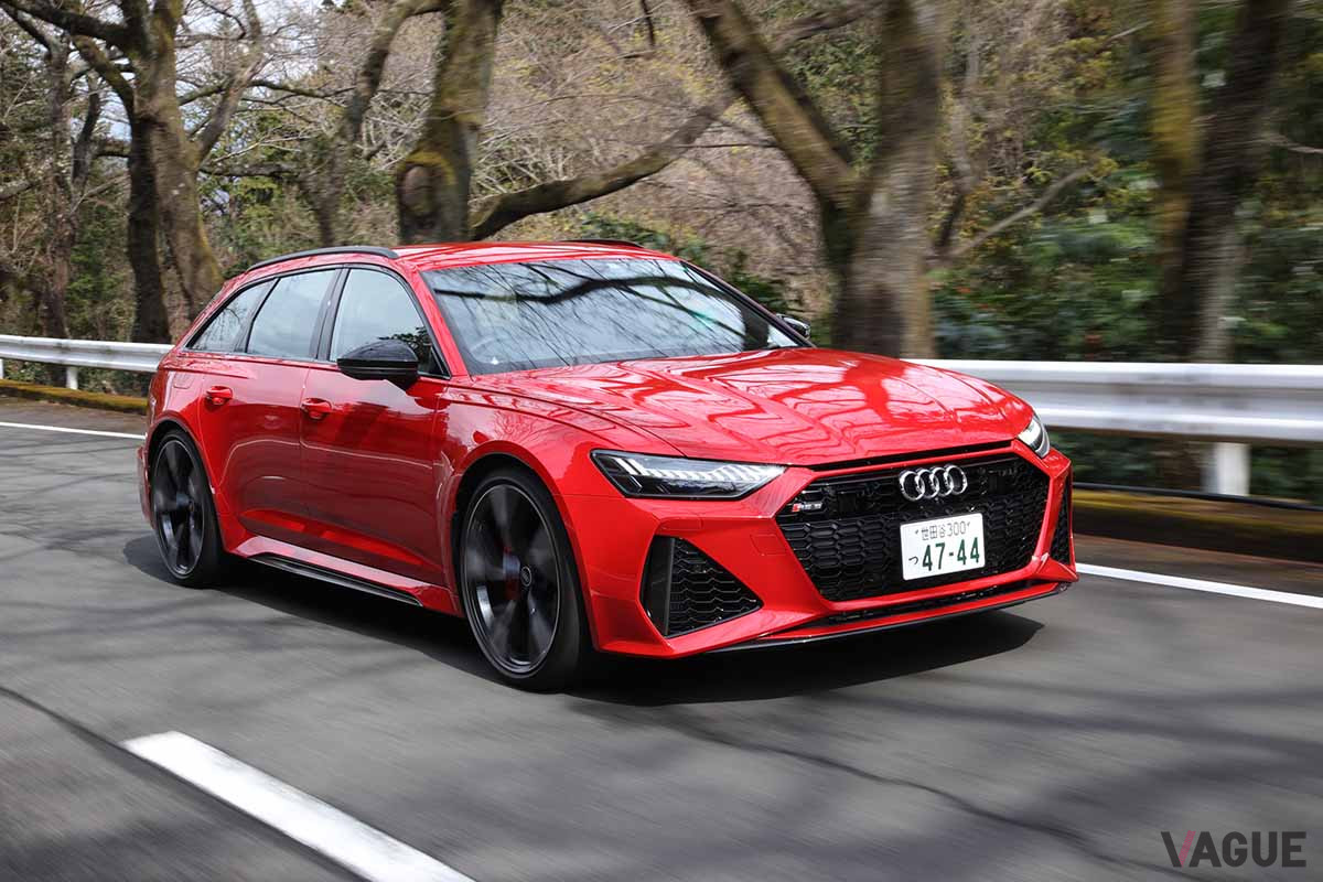 アウディ改良新型「RS6アバント」の走り
