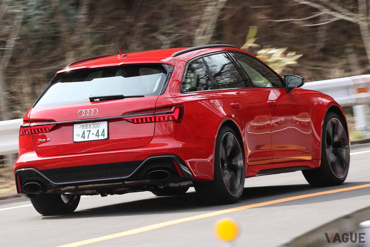 アウディ改良新型「RS6アバント」の走り