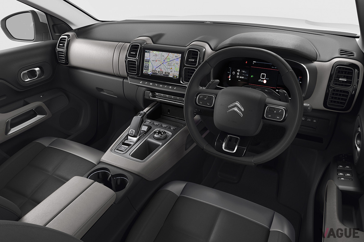 シトロエン「C5エアクロスSUV」のインテリア
