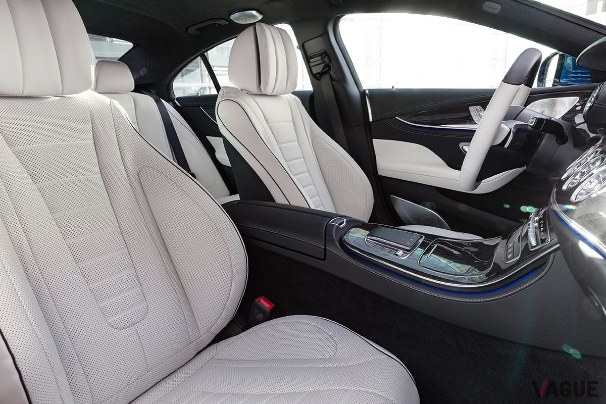 メルセデス・ベンツ改良新型「CLS」のフロントシート