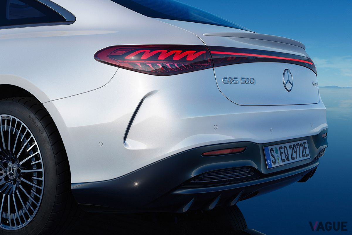 メルセデス・ベンツ新型「EQS」のリアデザイン