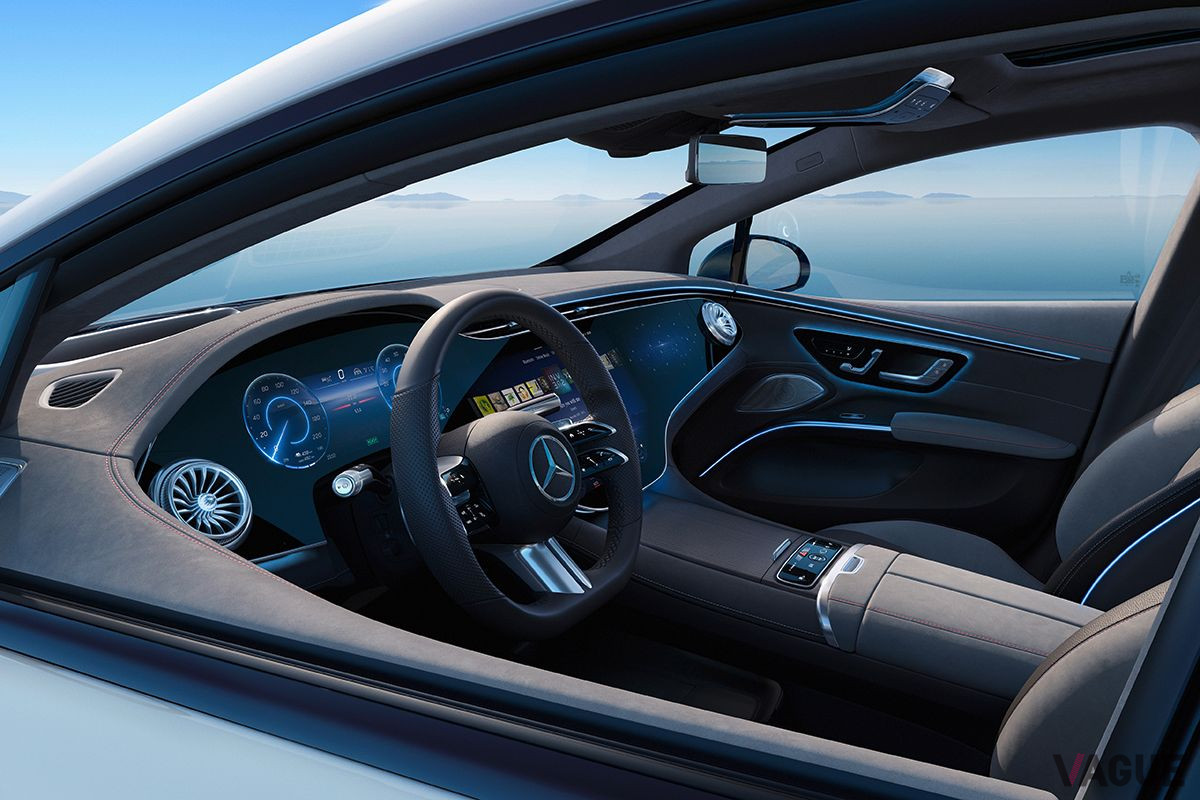 メルセデス・ベンツ新型「EQS」のインテリア