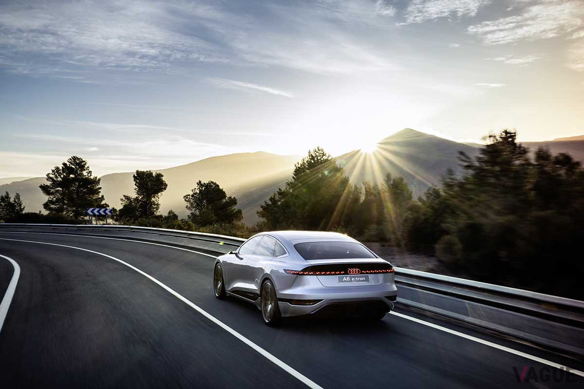 アウディのプレミアムEVセダン「A6 e-tronコンセプト」の走り