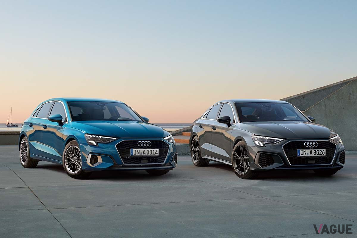 アウディ新型「A3スポーツバック」と「A3セダン」