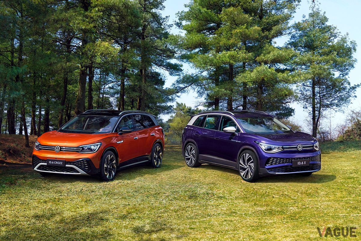 上海モーターショー2021で世界初公開されたVWのEV「ID.6」