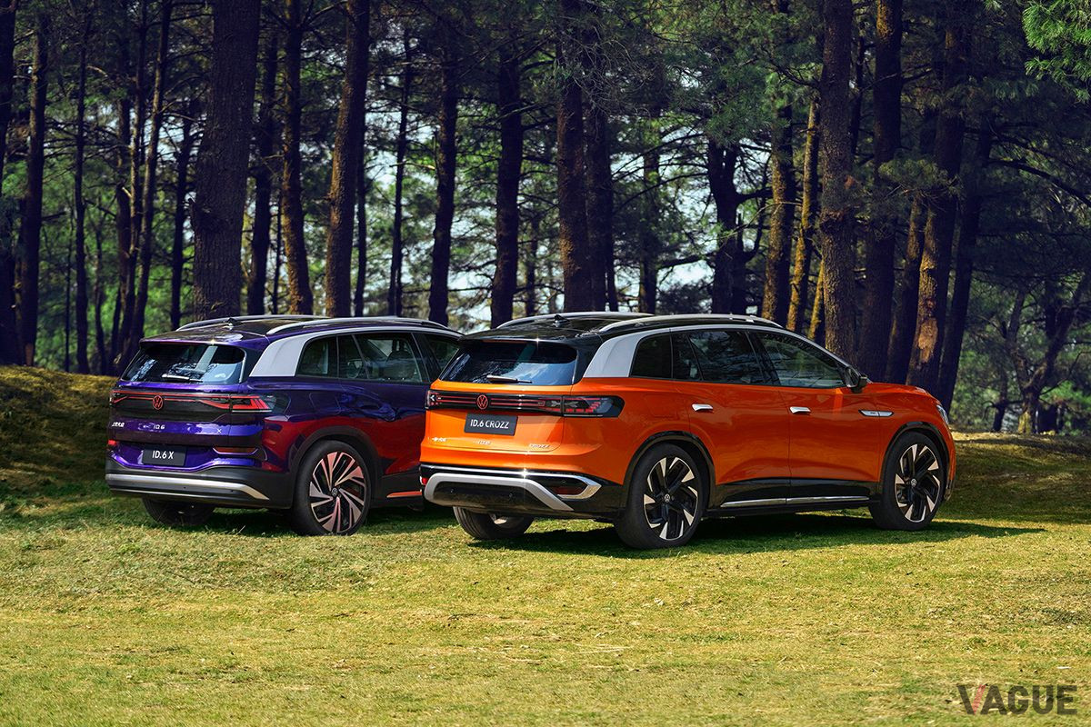 上海モーターショー2021で世界初公開されたVWのEV「ID.6」